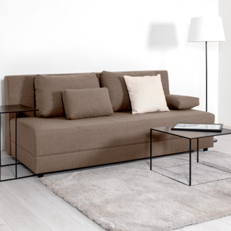 Sofa bed Juna | Dark beige