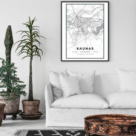 City Map Kaunas | Home Decor