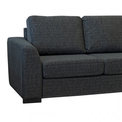 Sofa Riga PLUS 3-seater | Black