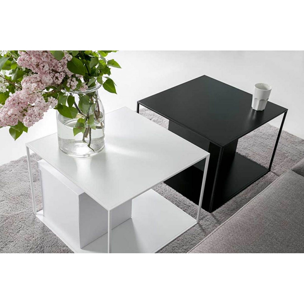 Silence Duo coffee table | Black Silence Duo coffee table | Black