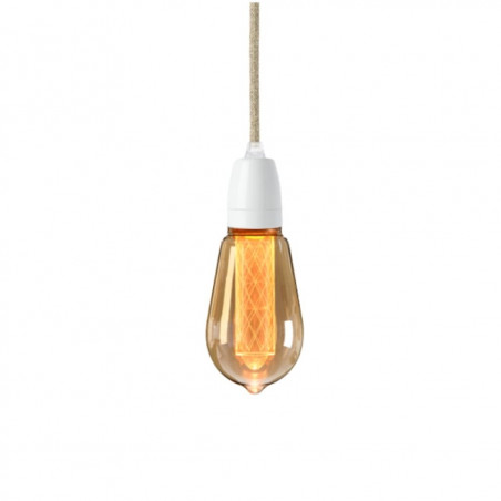 Pendant luminaire Classic White | Natural Linen