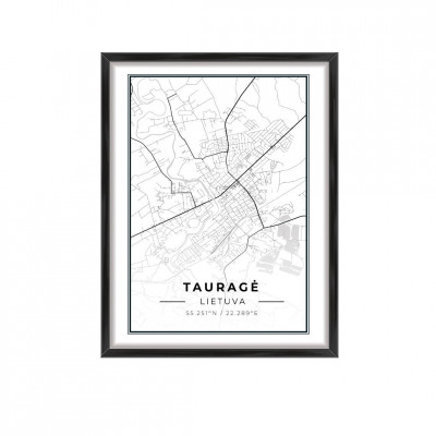 Pilsētas karte Taurage | attli | NMF Home