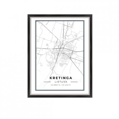 Pilsētas karte Kretinga | attli | NMF Home