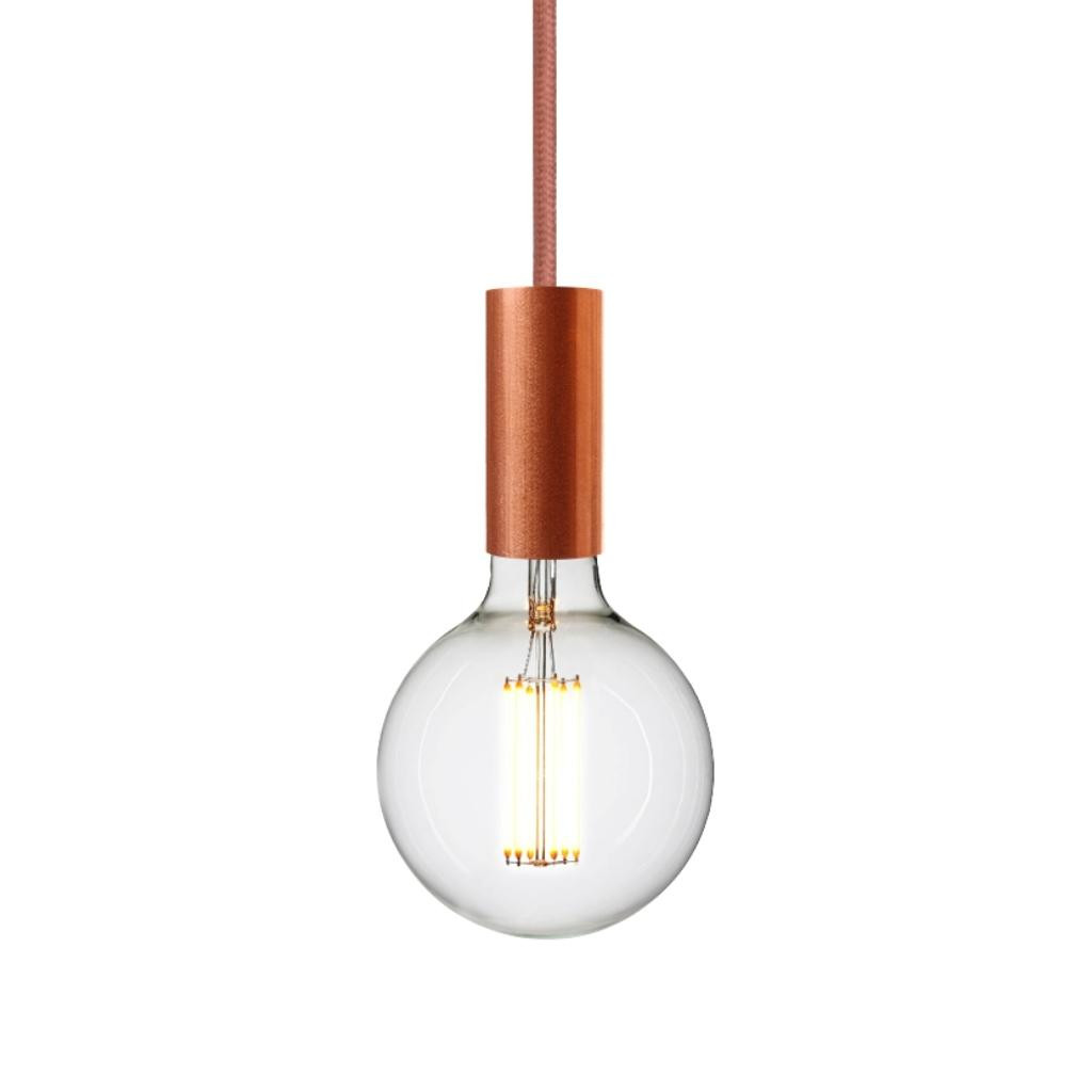 Piekaramais gaismeklis Tube Aqua | Copper