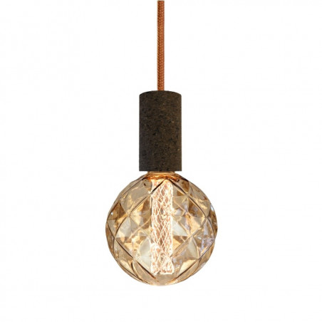 Piekaramais gaismeklis Cork Soil | Copper