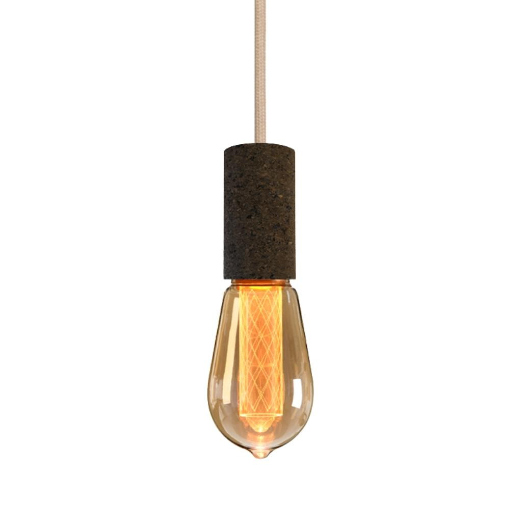 Piekaramais gaismeklis Cork Soil | Light beige