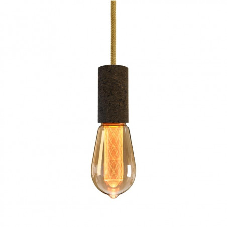 Pendant luminaire Cork Soil | Thin Gold Crown