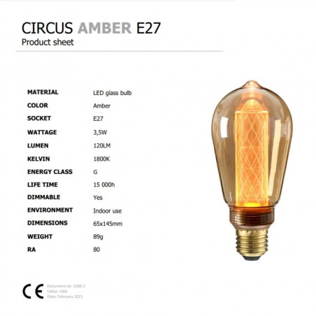 Pendant luminaire Cork Soil | Zebra Skin