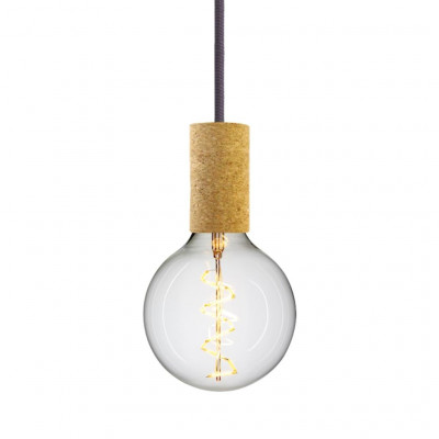 Piekaramais gaismeklis Cork Beige | Asphalt