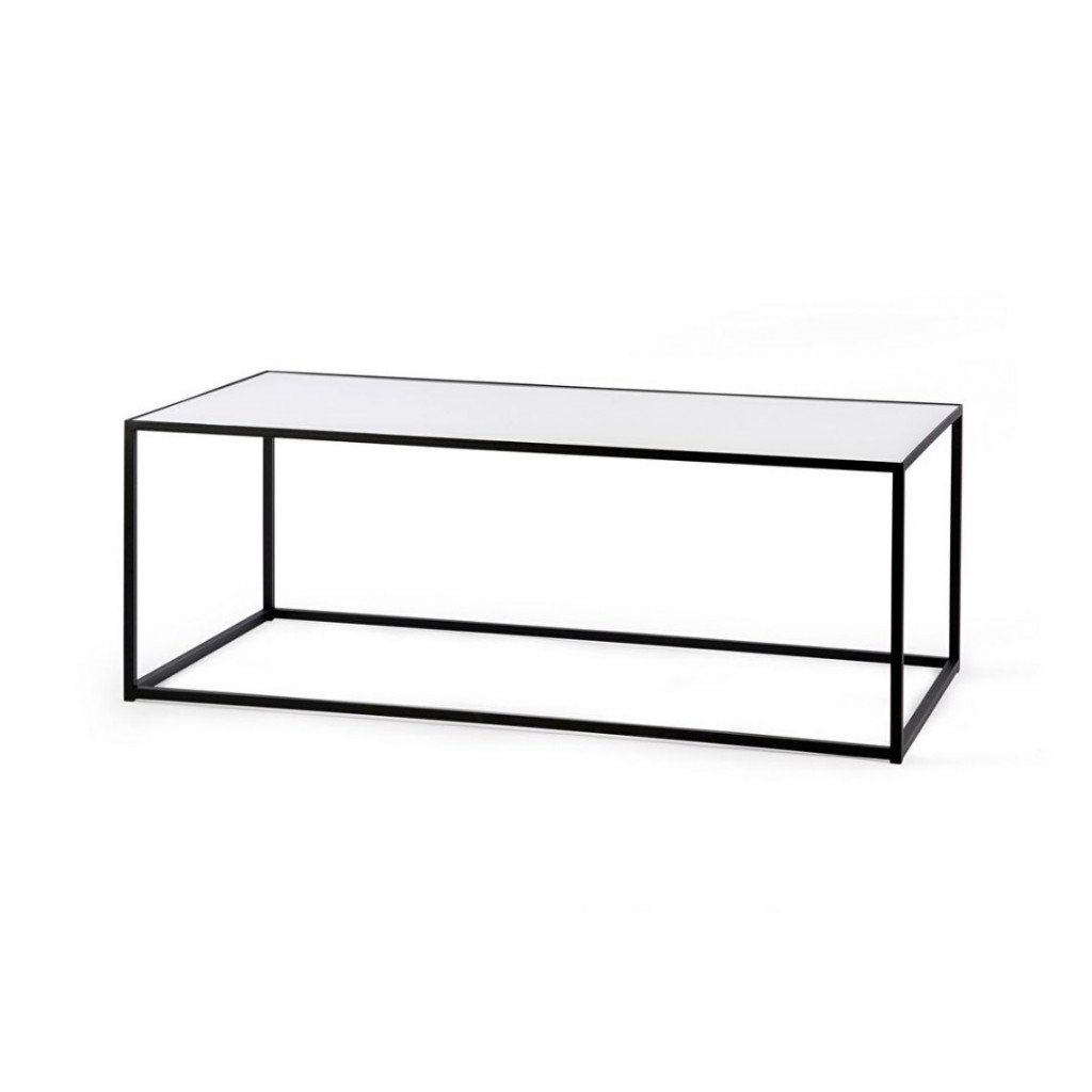 Žurnālgaldiņš Glassgow Balts Žurnālgaldiņš Glassgow Balts