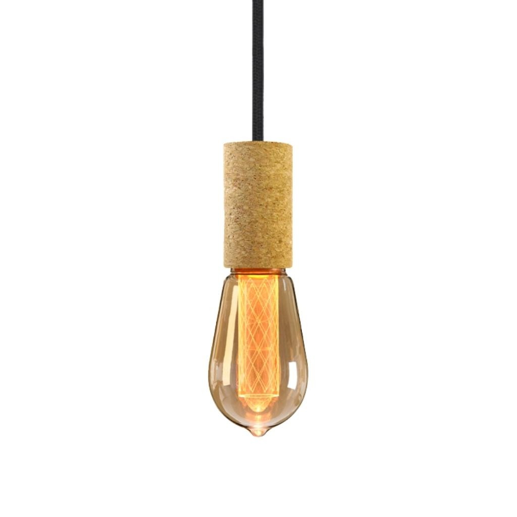 Pendant luminaire Cork Beige | Raven