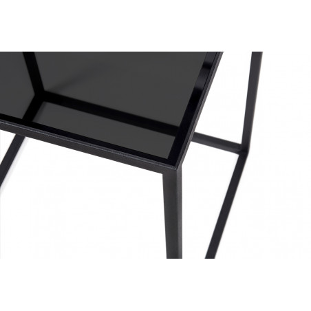 Glassgow side table Black