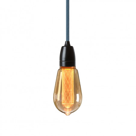Pendant luminaire Classic Black | Indian Teal
