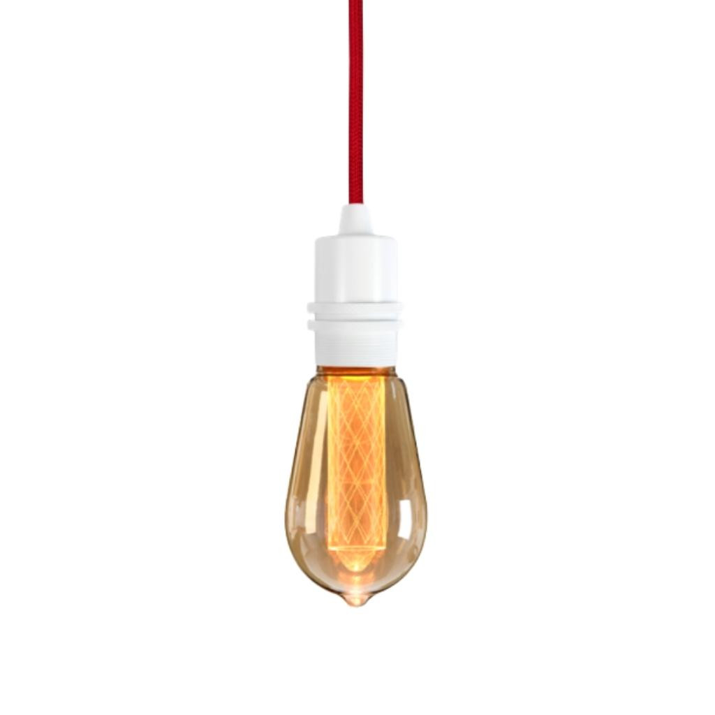 Piekaramais gaismeklis Bolt Balts | Rococco Red